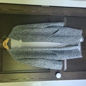 Notched Collar Cardigan